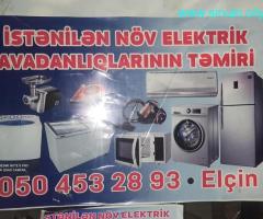 Bütün növ elektrik avadanlıqları