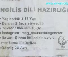 HAZIRLIQ İNGİLİS DİLİ